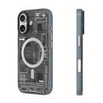 Apple iPhone 17 Kılıf M-safe Şarj Özellikli Kamera Denetim Butonlu Youngkit Technology Serisi Kapak