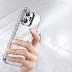 Apple iPhone 17 Kılıf M-safe Şarj Özellikli Wlons Standlı Efsane Kapak