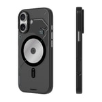 Apple iPhone 17 Kılıf M-safe Şarj Özellikli Disk Desenli Youngkit Disc Battle Kapak