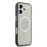 Apple iPhone 17 Kılıf Mercedes Benz Orjinal Lisanslı M-safe Şarj Özellikli Çift Katmanlı PC Nostaljik Yıldız Dizayn Kapak