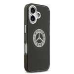 Apple iPhone 17 Kılıf Mercedes Benz Orjinal Lisanslı M-safe Şarj Özellikli Çift Katmanlı PC Nostaljik Yıldız Dizayn Kapak