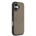 Apple iPhone 17 Kılıf Mercedes Benz Orjinal Lisanslı M-safe Şarj Özellikli Hakiki Deri Nostaljik Yıldız Dizayn Kapak