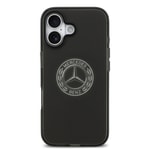 Apple iPhone 17 Kılıf Mercedes Benz Orjinal Lisanslı M-safe Şarj Özellikli Buzlu PC Nostaljik Yıldız Dizayn Kapak