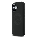 Apple iPhone 17 Kılıf Mercedes Benz Orjinal Lisanslı M-safe Şarj Özellikli Hakiki Deri Nostaljik Yıldız Dizayn Kapak