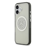Apple iPhone 17 Kılıf Mercedes Benz Orjinal Lisanslı M-safe Şarj Özellikli Çift Katmanlı PC Nostaljik Yıldız Dizayn Kapak
