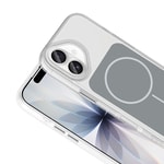 Apple iPhone 17 Kılıf Metal Buton Tasarımlı Zore İkonik Sert Silikon Kapak