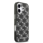 Apple iPhone 17 Kılıf Orjinal Lisanslı M-safe Şarj Özellikli Karl Lagerfeld IML Baskılı Monogram Dizayn Kapak