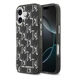Apple iPhone 17 Kılıf Orjinal Lisanslı M-safe Şarj Özellikli Karl Lagerfeld IML Baskılı Monogram Dizayn Kapak