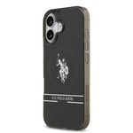 Apple iPhone 17 Kılıf U.S. Polo Assn. Orjinal Lisanslı M-safe Şarj Özellikli IML Double Horse Stripe Logolu Kapak