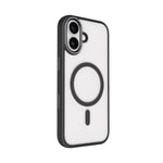Apple iPhone 17 Kılıf Wireless Şarj Özellikli Zore Krom M-safe Silikon Kapak