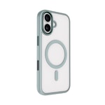 Apple iPhone 17 Kılıf Wireless Şarj Özellikli Zore Krom M-safe Silikon Kapak