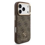 Apple iPhone 17 Pro Guess Orjinal Lisanslı 4G ve Yazı Logolu Kılıf + Ekran Koruyucu + Lens Koruyucu 3in1 Aksesuar Seti