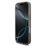 Apple iPhone 17 Pro Kılıf AMG Orjinal Lisanslı M-safe Şarj Özellikli IML Baskı Logolu Çift Katmanlı Bow Lines Kapak