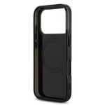 Apple iPhone 17 Pro Kılıf AMG Orjinal Lisanslı M-safe Şarj Özellikli Çift Katmanlı Kırmızı Çapraz Çizgili Kapak
