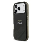 Apple iPhone 17 Pro Kılıf Aston Martin Orjinal Lisanslı M-safe Şarj Özellikli IML Baskı Logolu Formula Tasarımlı Kapak