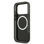 Apple iPhone 17 Pro Kılıf BMW Orjinal Lisanslı M-safe Şarj Özellikli Metal Kamera Butonlu Yatay Şeritli M Dizayn Kapak