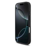 Apple iPhone 17 Pro Kılıf BMW Orjinal Lisanslı M-safe Şarj Özellikli M Logolu Üç Şeritli Delikli Deri Kapak