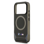 Apple iPhone 17 Pro Kılıf BMW Orjinal Lisanslı M-safe Şarj Özellikli Metal Buton Tasarımlı IML Baskılı M Dizayn Kapak