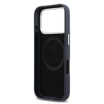 Apple iPhone 17 Pro Kılıf BMW Orjinal Lisanslı M-safe Şarj Özellikli Metal Logolu Tam Kaplama Deri Kapak