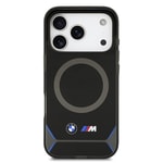 Apple iPhone 17 Pro Kılıf BMW Orjinal Lisanslı M-safe Şarj Özellikli Metal Buton Tasarımlı IML Baskılı M Dizayn Kapak