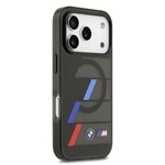 Apple iPhone 17 Pro Kılıf BMW Orjinal Lisanslı M-safe Şarj Özellikli IML Baskılı Üç Renkli M Dizayn Kapak