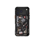 Apple iPhone 17 Pro Kılıf Desenli Airbag Tasarımlı Skinarma Spectra Kapak