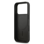 Apple iPhone 17 Pro Kılıf DKNY Orjinal Lisanslı M-safe Şarj Özellikli 3D Yazılı Metal Logolu Kapak