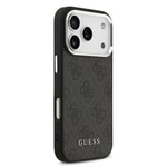 Apple iPhone 17 Pro Kılıf Guess Orjinal Lisanslı M-safe Şarj Özellikli 4G Klasik Yazı Logolu Kapak