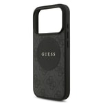 Apple iPhone 17 Pro Kılıf Guess Orjinal Lisanslı M-safe Şarj Özellikli Yazı Logolu Circle Classic Kapak