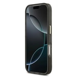 Apple iPhone 17 Pro Kılıf Guess Orjinal Lisanslı M-safe Şarj Özellikli Yazı Logolu Python Desenli Kapak
