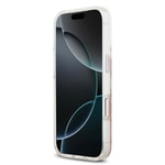 Apple iPhone 17 Pro Kılıf Guess Orjinal Lisanslı M-safe Şarj Özellikli Transparan Resin Flowers Kapak