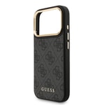 Apple iPhone 17 Pro Kılıf Guess Orjinal Lisanslı M-safe Şarj Özellikli Askılı ve 4G Logo Kartlıklı Kapak
