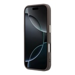 Apple iPhone 17 Pro Kılıf Guess Orjinal Lisanslı M-safe Şarj Özellikli Small 4G Classic Logolu Kapak