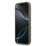Apple iPhone 17 Pro Kılıf Guess Orjinal Lisanslı Grained Yazı Logolu Kapak