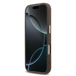 Apple iPhone 17 Pro Kılıf Guess Orjinal Lisanslı M-safe Şarj Özellikli 4G Klasik Yazı Logolu Kapak