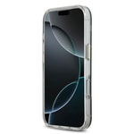 Apple iPhone 17 Pro Kılıf Guess Orjinal Lisanslı Metal Kamera Çerçeveli Simli Aynalı Kapak