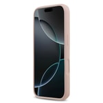 Apple iPhone 17 Pro Kılıf Guess Orjinal Lisanslı Grained Yazı Logolu Kapak