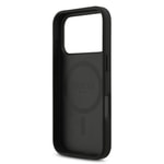 Apple iPhone 17 Pro Kılıf Guess Orjinal Lisanslı M-safe Şarj Özellikli Yazı Logolu Circle Classic Kapak