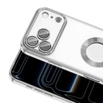 Apple iPhone 17 Pro Kılıf Kamera Korumalı Logo Gösteren Zore Omega Kapak