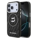 Apple iPhone 17 Pro Kılıf Karl Lagerfeld Orjinal Lisanslı IML Baskılı Choupette Heads Kapak