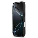 Apple iPhone 17 Pro Kılıf Lacoste Orjinal Lisanslı M-safe Şarj Özellikli PU Pike Desenli Metal Logolu Kapak