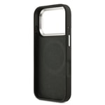 Apple iPhone 17 Pro Kılıf Lacoste Orjinal Lisanslı M-safe Şarj Özellikli PU Pike Desenli Standlı Metal Logolu Kapak