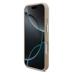 Apple iPhone 17 Pro Kılıf Lacoste Orjinal Lisanslı M-safe Şarj Özellikli PU Pike Desenli Standlı Metal Logolu Kapak