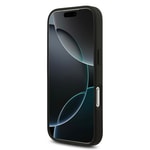 Apple iPhone 17 Pro Kılıf Lacoste Orjinal Lisanslı M-safe Şarj Özellikli PU Deri Tasarımlı Metal Logolu Kapak