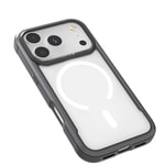 Apple iPhone 17 Pro Kılıf M-safe Şarj Özellikli Airbagli Raptic Shield Serisi Şeffaf Arka Yüzey Kapak