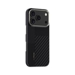 Apple iPhone 17 Pro Kılıf M-safe Şarj Özellikli Karbon Fiber Benks Montage ArmorAir Kevlar Kapak