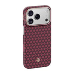 Apple iPhone 17 Pro Kılıf M-Safe Şarj Özellikli Benks ArmorAir ArmorGrid Serisi C1 Kevlar Karbon Kapak