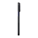 Apple iPhone 17 Pro Kılıf M-safe Şarj Özellikli Lumintex Teknolojili Fosforlu Aramid Fiber Pitaka Tactile Woven Aries Serisi Kapak