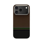 Apple iPhone 17 Pro Kılıf M-safe Şarj Özellikli Karbon Fiber Tasarımlı Benks Prestige ArmorPro Kevlar Kapak