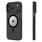 Apple iPhone 17 Pro Kılıf M-safe Şarj Özellikli Disk Desenli Youngkit Disc Battle Kapak